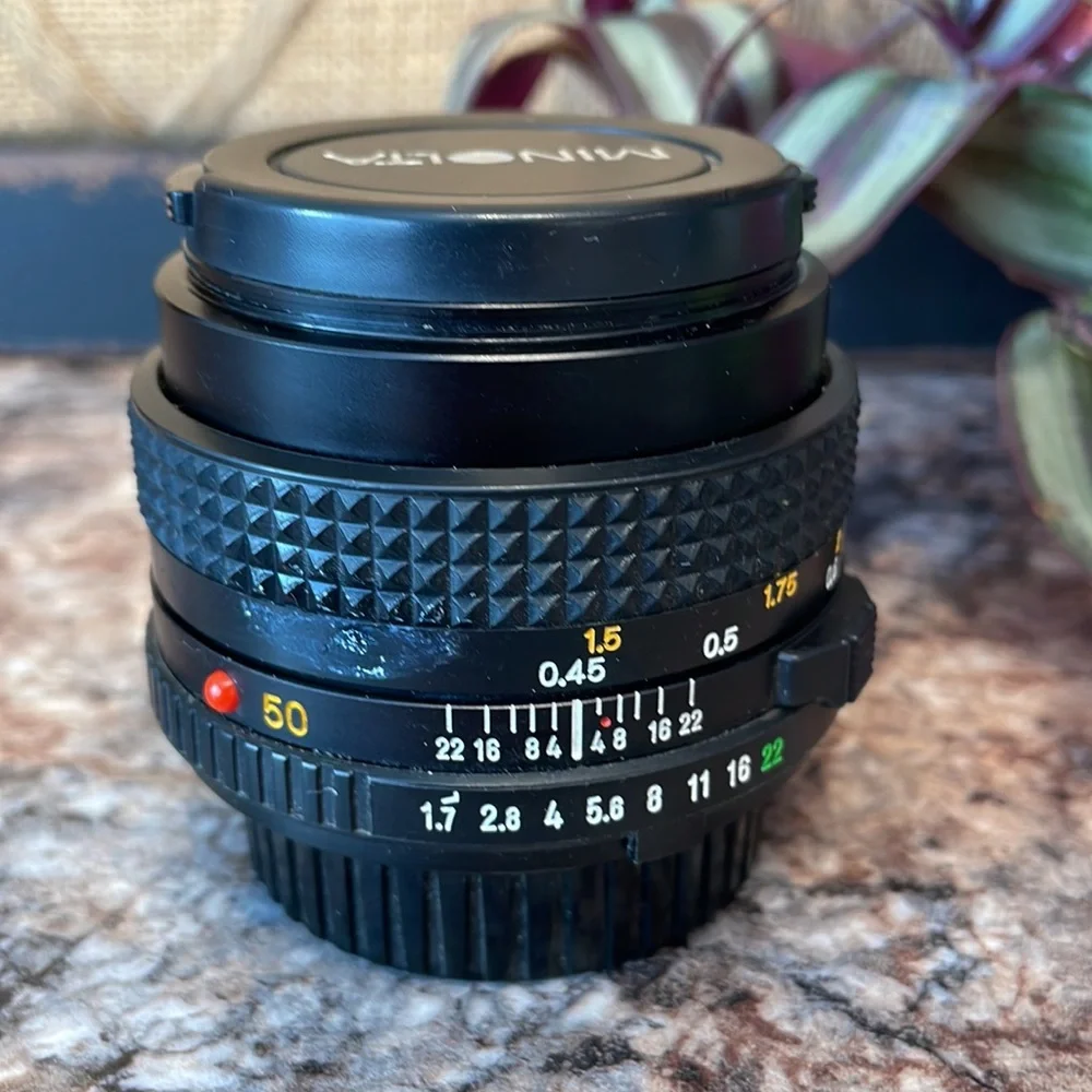 Minolta camera lense